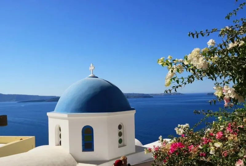 Mirador de la puesta de sol de Oia