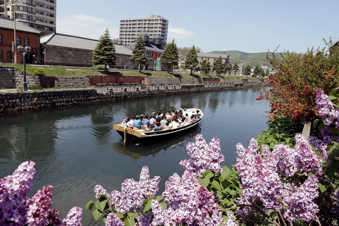 Otaru canal scene for the Hokkaido warm-up driving day